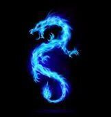Dragon azul
