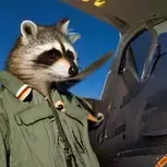 kamikaze raccoon